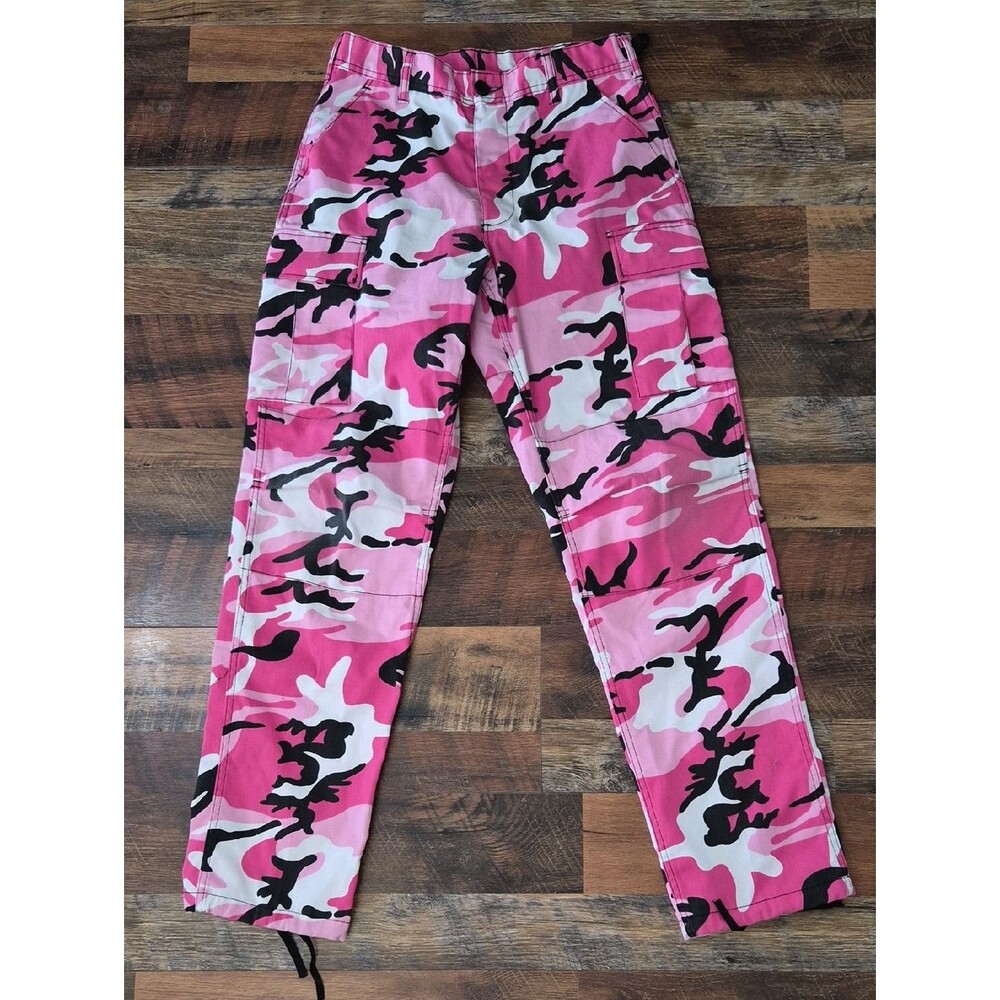 Y2k Rothco pink camo BDU cargo pants Streetwear